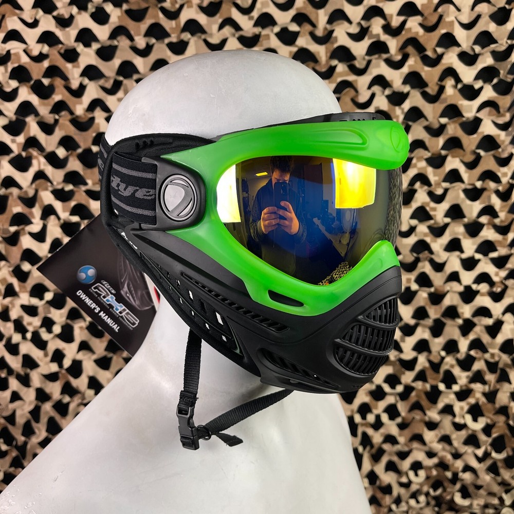 NEW Dye Axis Pro Paintball Mask - Lime