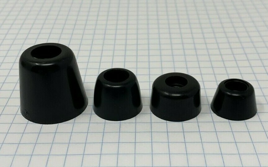 Instrument Case / Amplifier Case Replacement Stud (bottom foot), 2 each