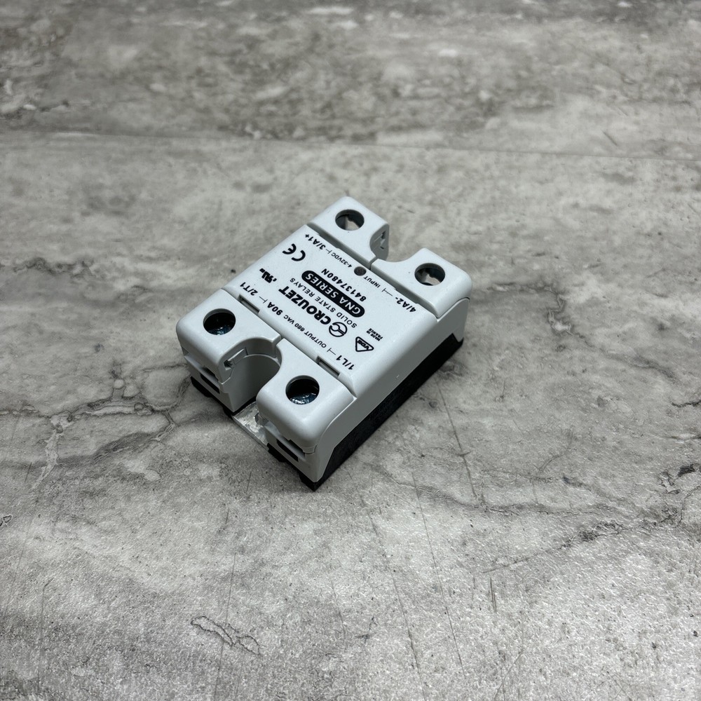 Crouzet 84137480N Solid State Relay, Single Phase, Panel Mount, 90 Amp, New