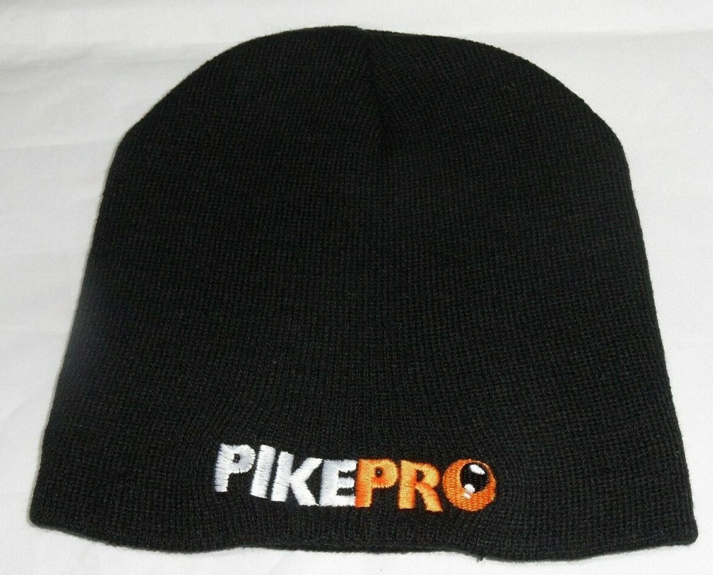 PikePro Black Beanie Hat
