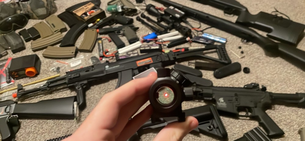 Massive airsoft lot