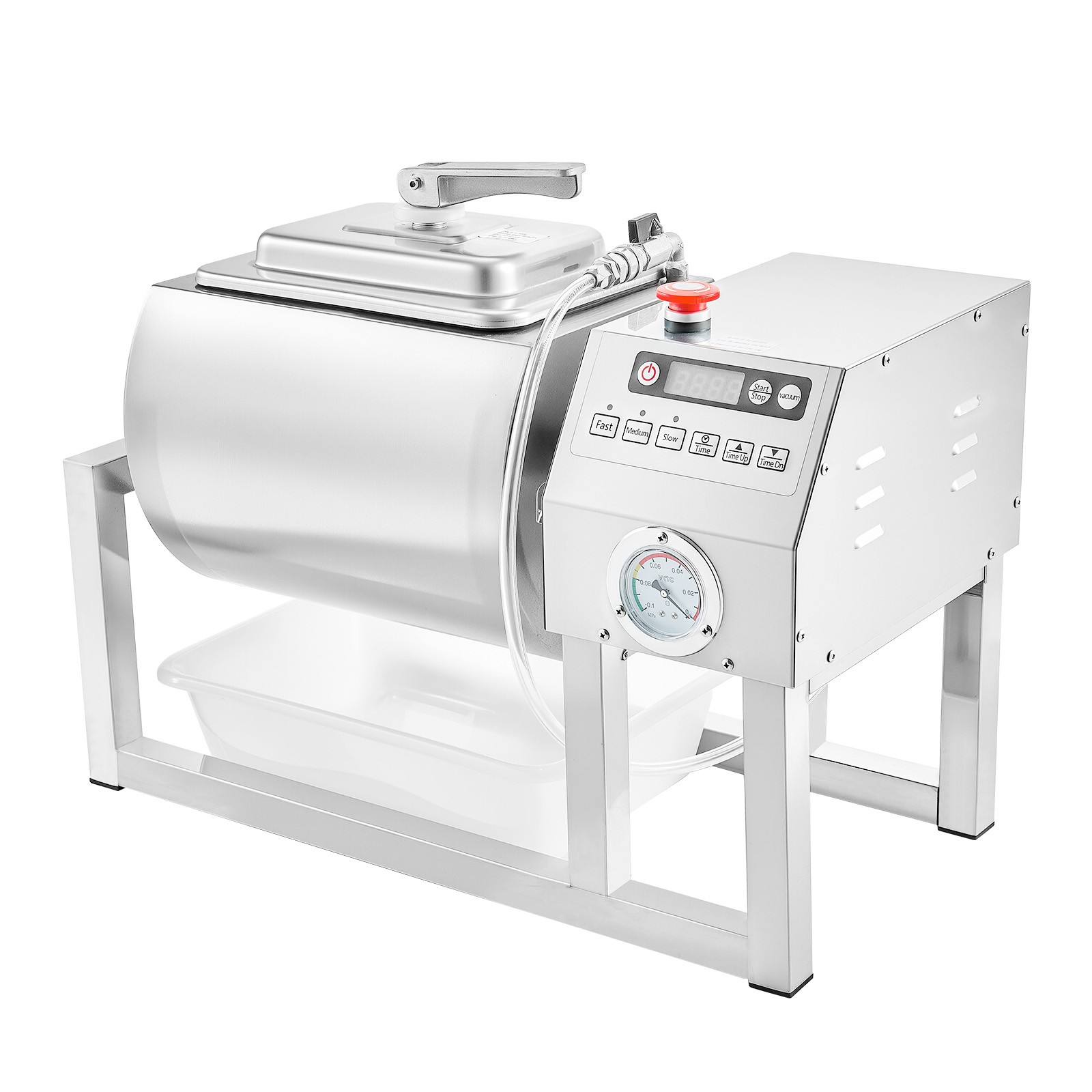 Vacuum Meat Tumbler Marinator Machine 20L Chicken Steak Fish Marinating Machine