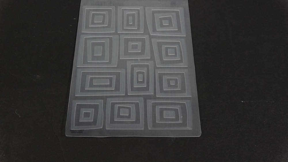 Cuttlebug Provo Craft Embossing Folder Traffic Jam