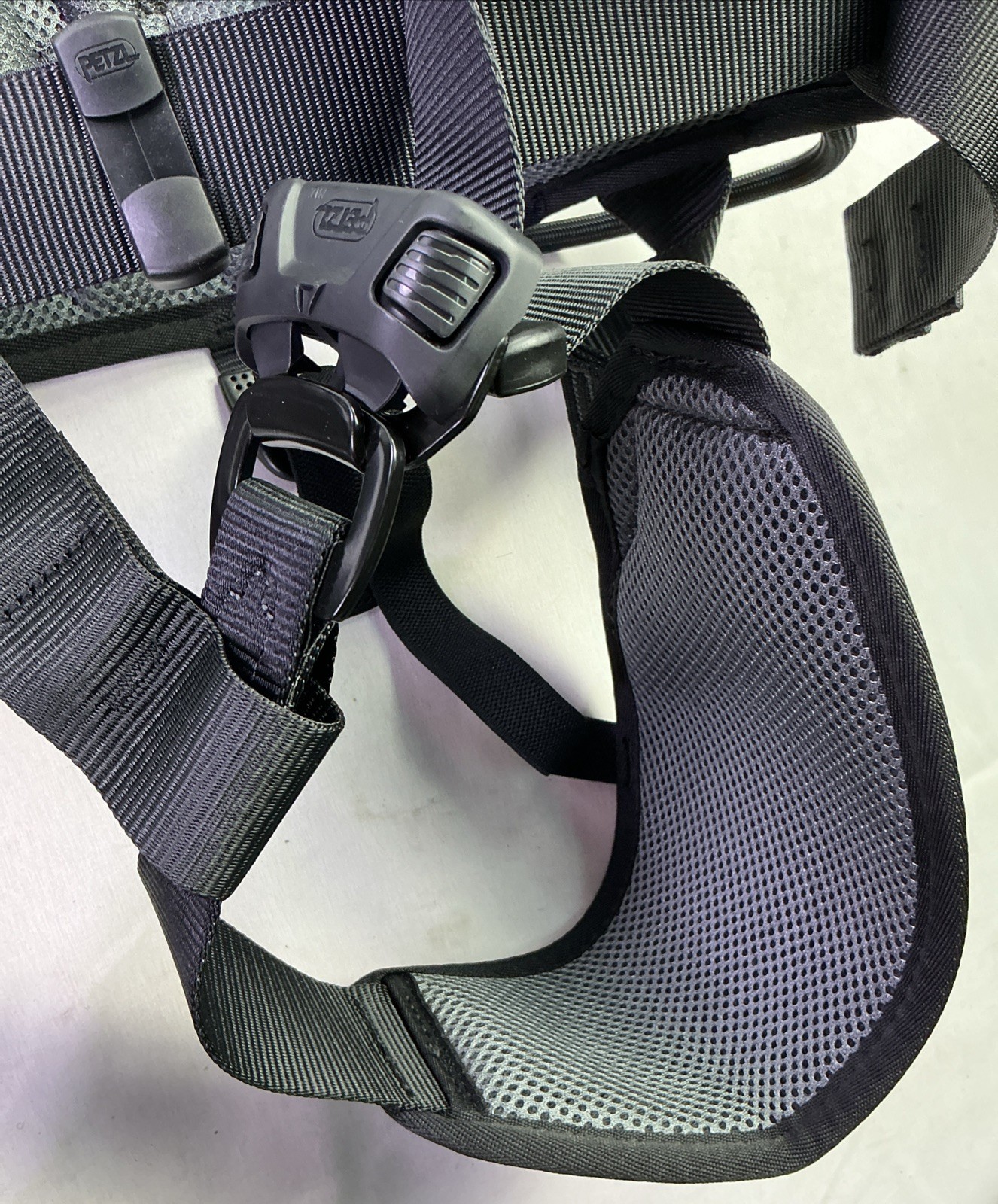 Petzl Avao Bod Croll Fast Safety Harness-Black/Grey-Size: 1
