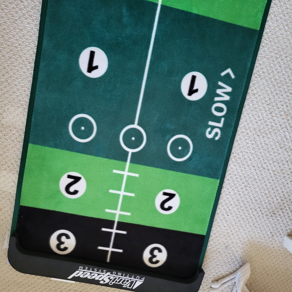 VariSpeed Golf Putting System - Practice 4 Different Speeds On One Mat!
