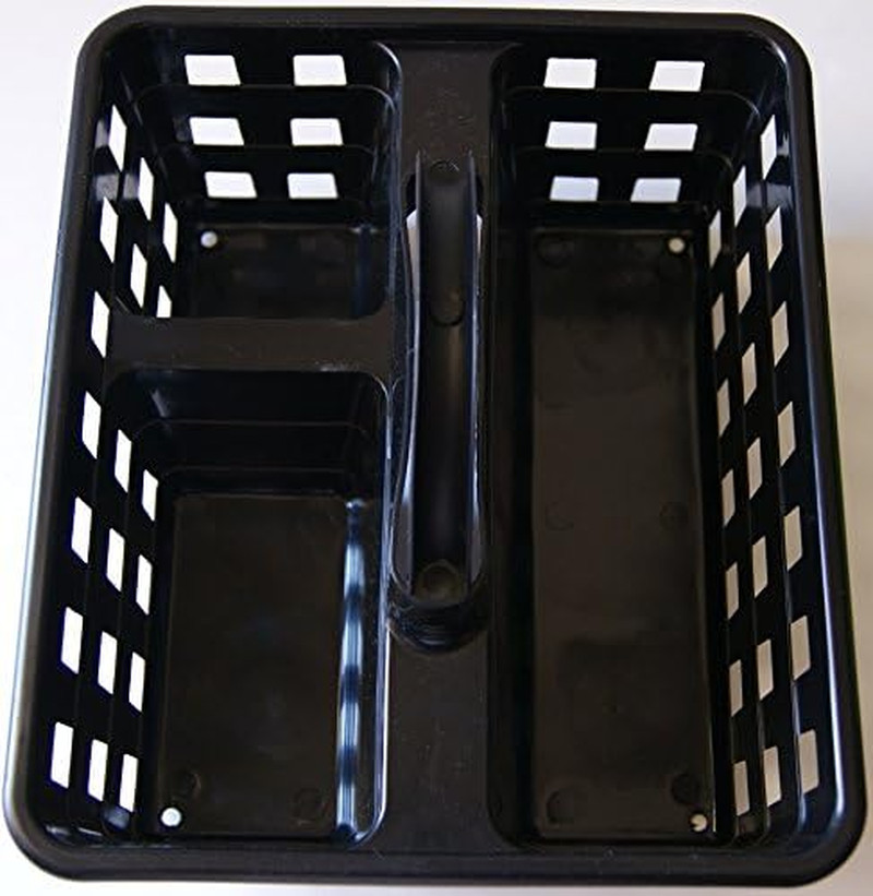 Small Utility Shower Caddy Tote (Black)