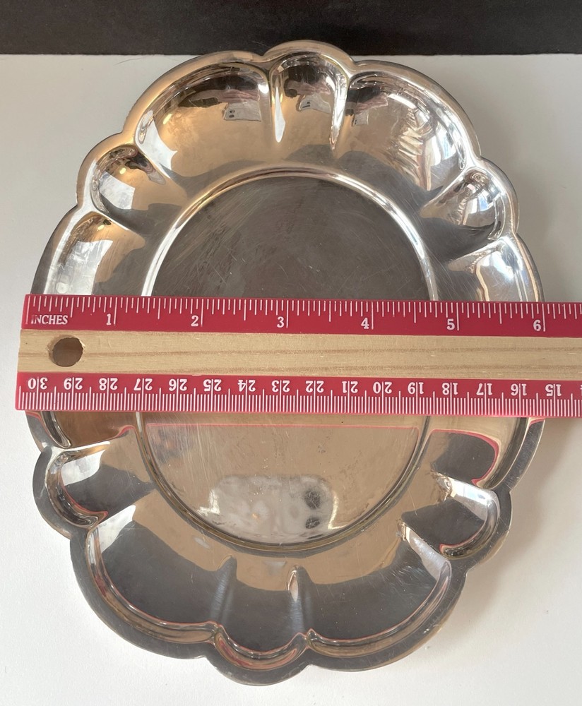 GORHAM Silverplate Small Serving Tray - YC644 - 7 5/8"