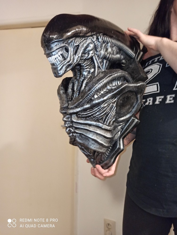 Xenomorph / Alien wall mount , bust / statue , mega size