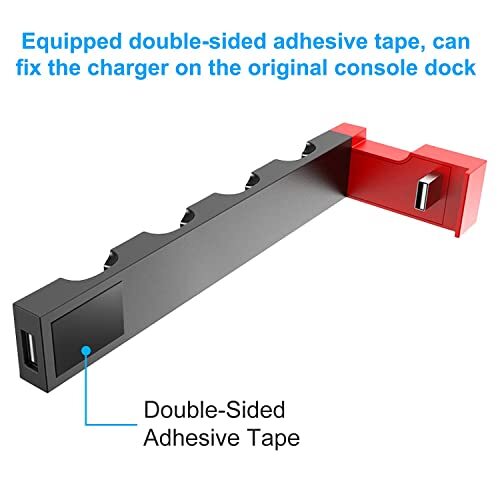 Charging Dock Compatible with Nintendo Switch & Switch OLED Model Joycons