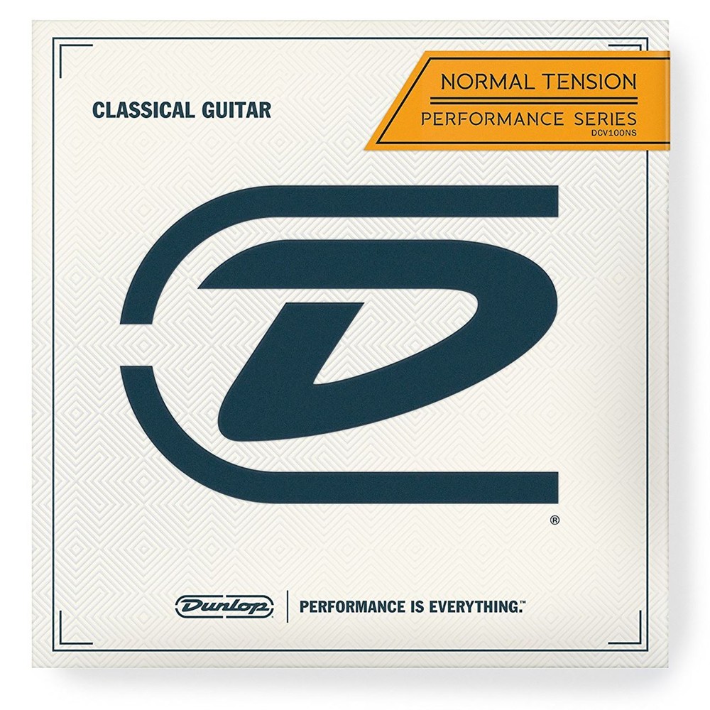 Dunlop DCV100NS Performance Nylon Classical Guitar Strings, Normal Tension
