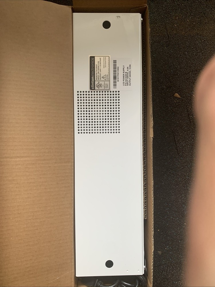 Clinton Electronics CE-S320-B 24VDC Power Supply Ass’y Rack/ceiling/wall Mount