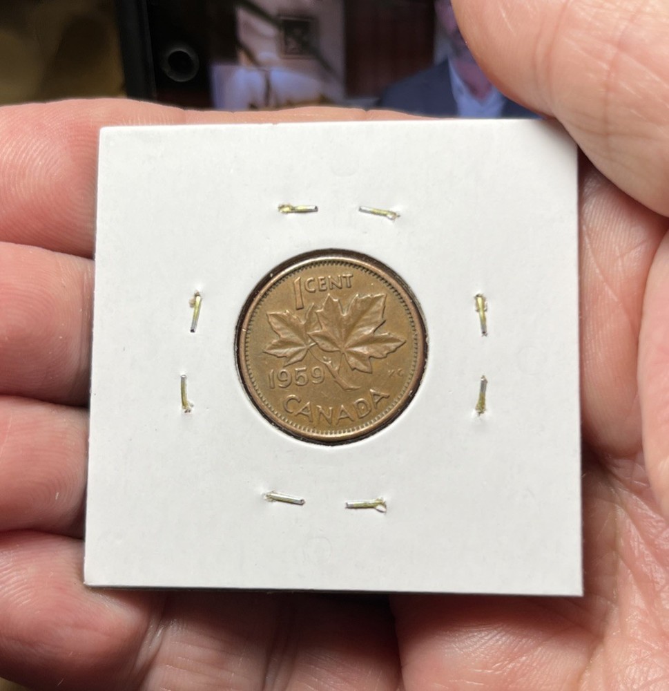 1959 canadian penny