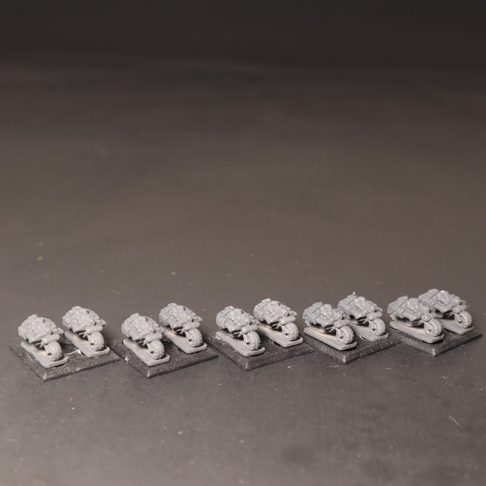 Orks, Epic, Warbikes, Plastic, Games Workshop ,