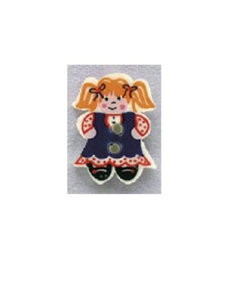 Mill Hill Ceramic Buttons 86301 Doll