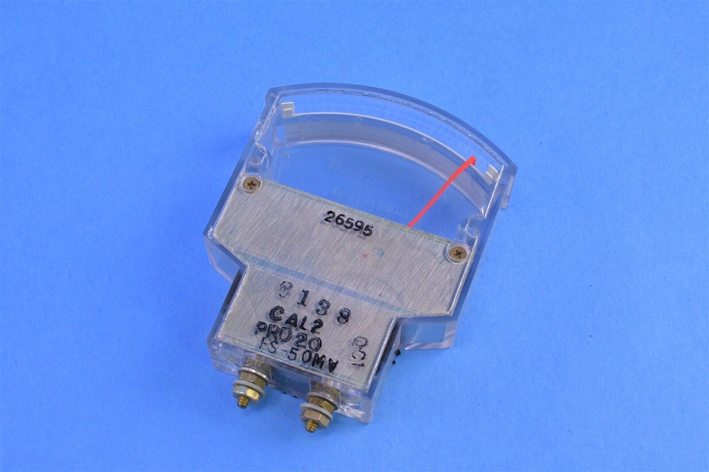 Phaostron Model 1221 DC Amperes Panel Meter 0-5