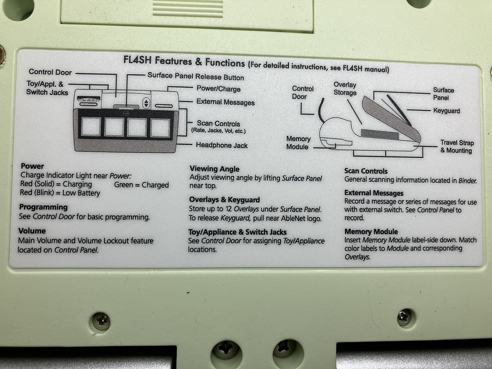 FL4SH Communication Device Scanning Communicator