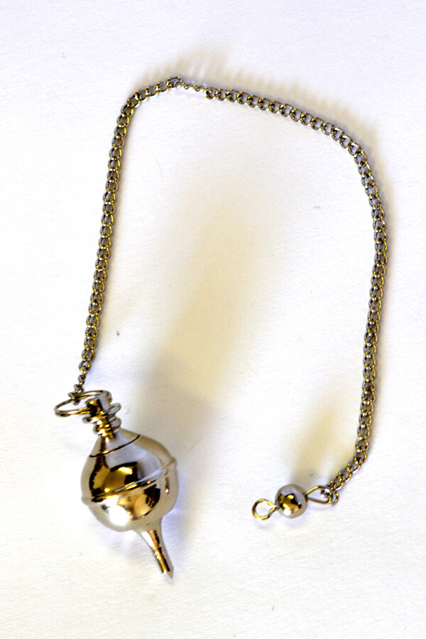Silver Finish Pendulum 1.5"L with Chain
