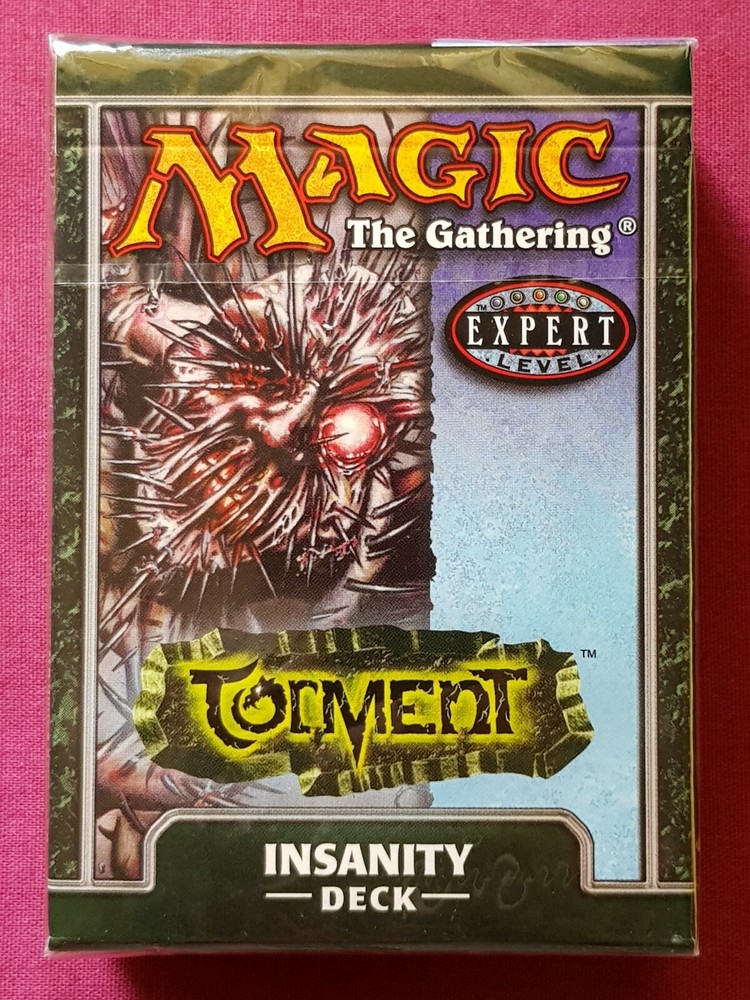 Magic The Gathering TORMENT INSANITY New Sealed Theme Deck MTG