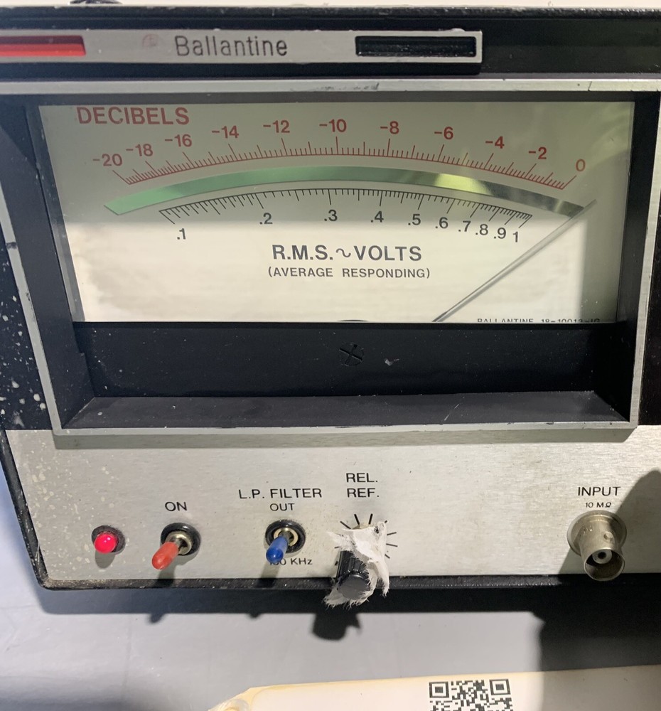 Ballantine 3056A AC Voltmeter Amplifier Lc7685-22