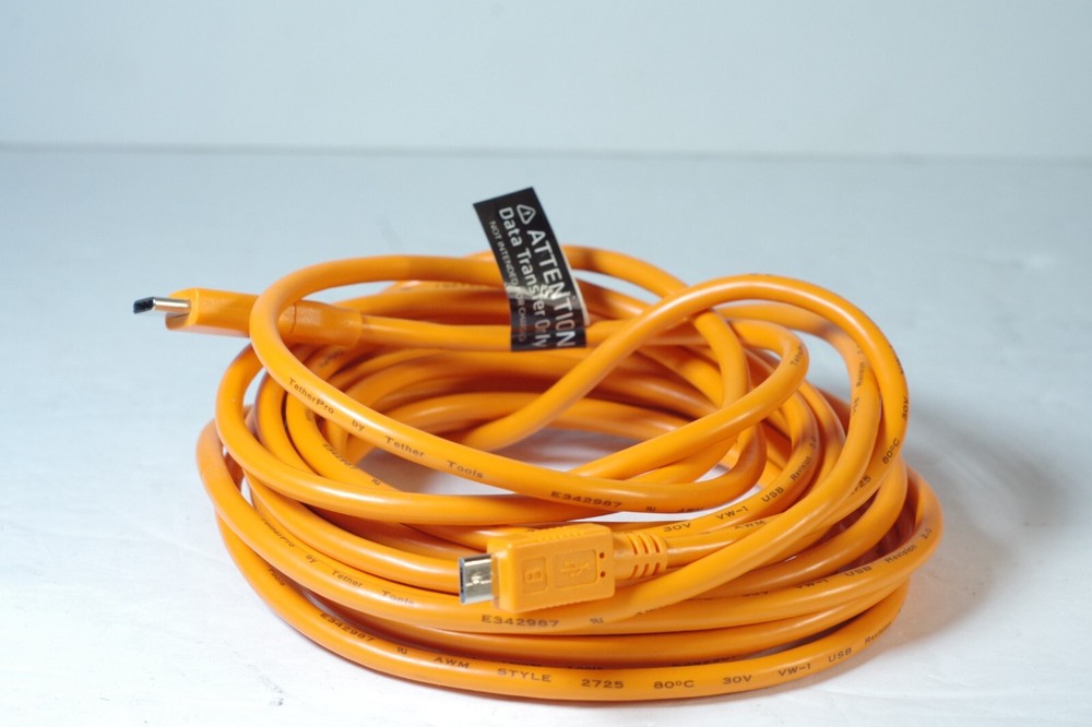 Tether Tools TetherPro USB-C to USB 2.0 Micro-B 5-Pin cable
