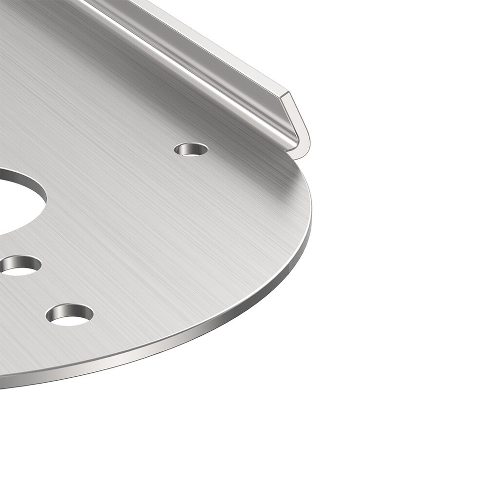 (PAIR) For Peterbilt -3 Radius Watermelon Air Cleaner Front Light Brackets ONLY