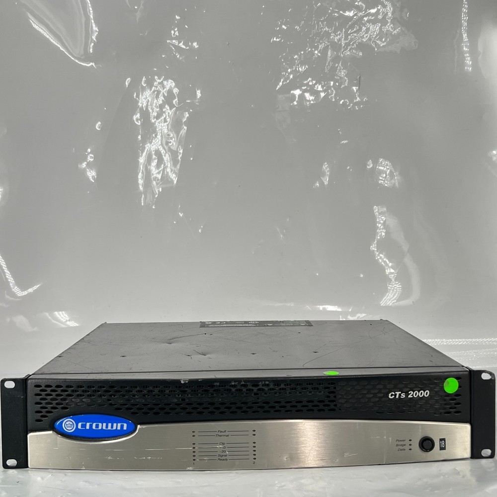 Crown CTS-2000 Two-Channel Power Amplifier