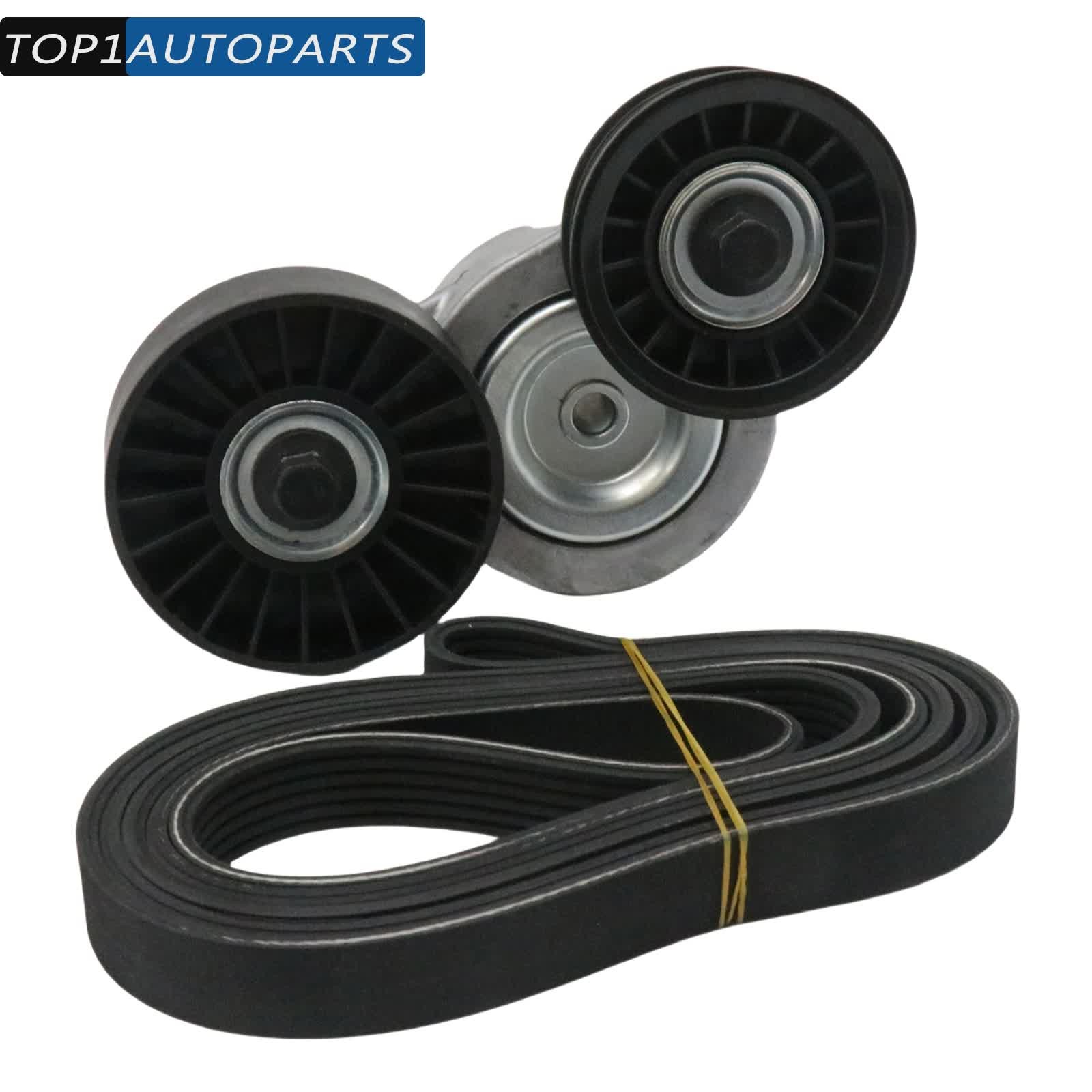 For Jeep Dodge Ram 4.7L 3.7L Serpentine Belt Tensioner w/Pulley 53030958AG