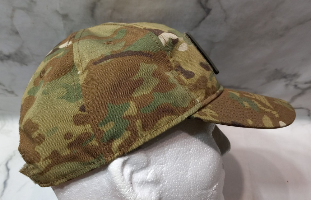 5.11 Flag Bearer Tactical Strapback Hook and Loop Patch Cap Hat Multicamo