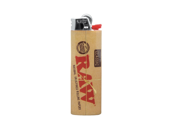 RAW Gift Set – Tray w/ Lid, 110mm Roller, Tips, BIC Lighter & Case Holder