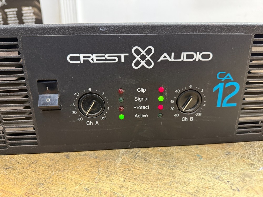 CREST AUDIO CA12 Power Amplifier