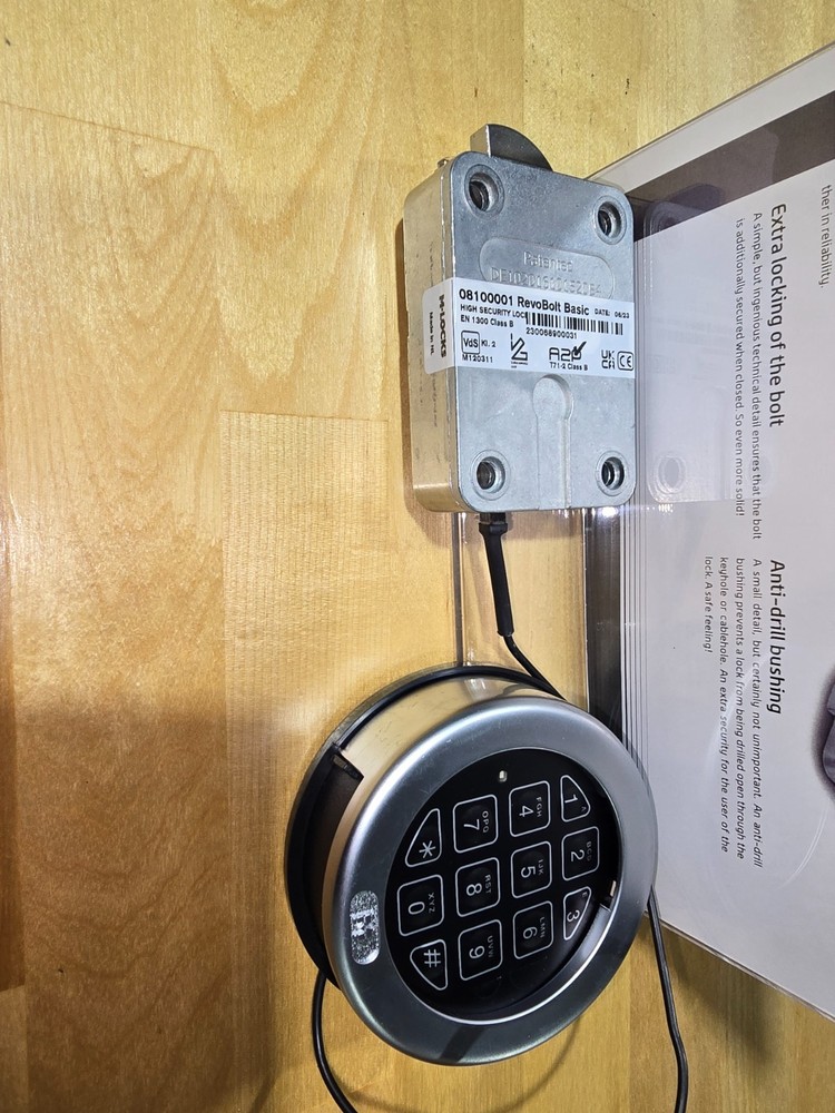 Electronic Safe Lock For Replacement Gun Safe Lock (M-locks RevoBolt & Keypad)