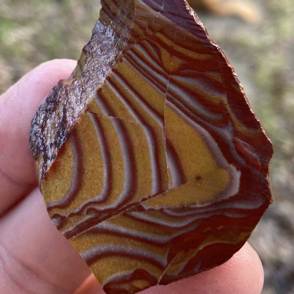 Unique Mescalero Jasper Lapidary Slab