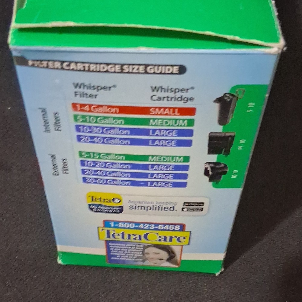 Tetra Whisper BIO-Bag Filter Cartridges Medium