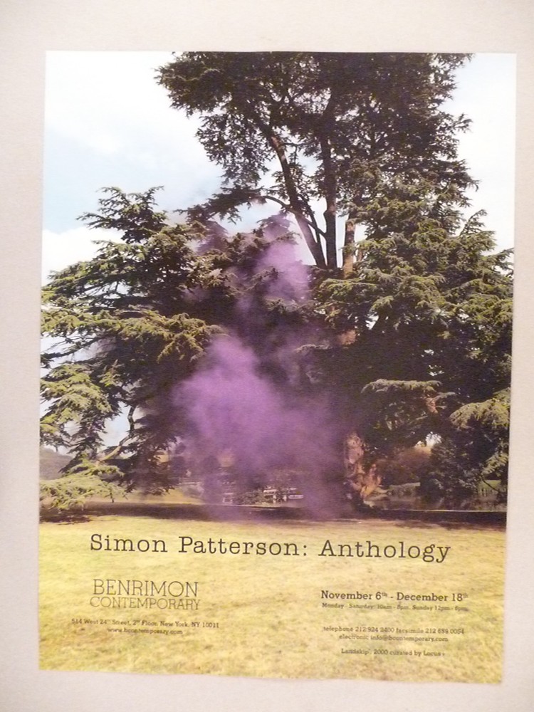 Simon Patterson MAGAZINE AD - 2010