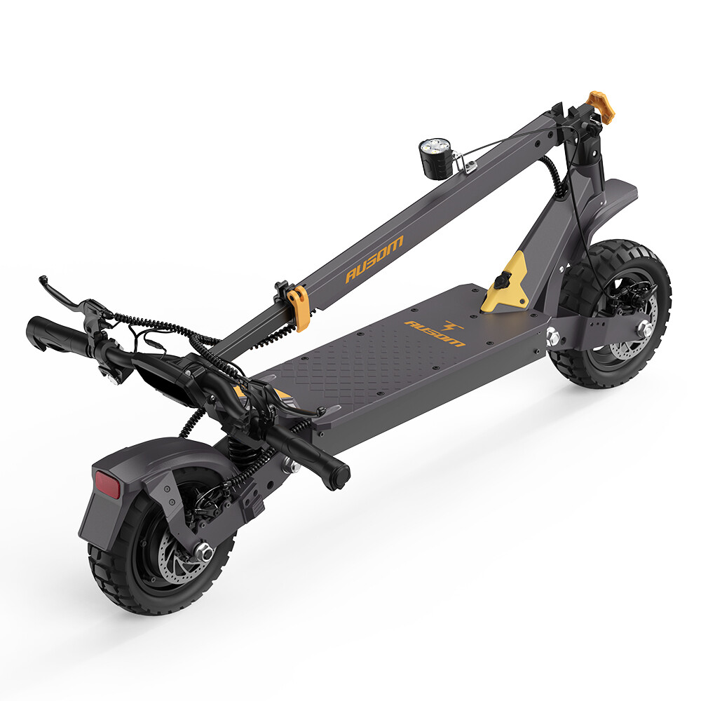 Ausom L1 Adults Electric Scooter,800W Motor,70km Range,10inch Tires E-Scooter