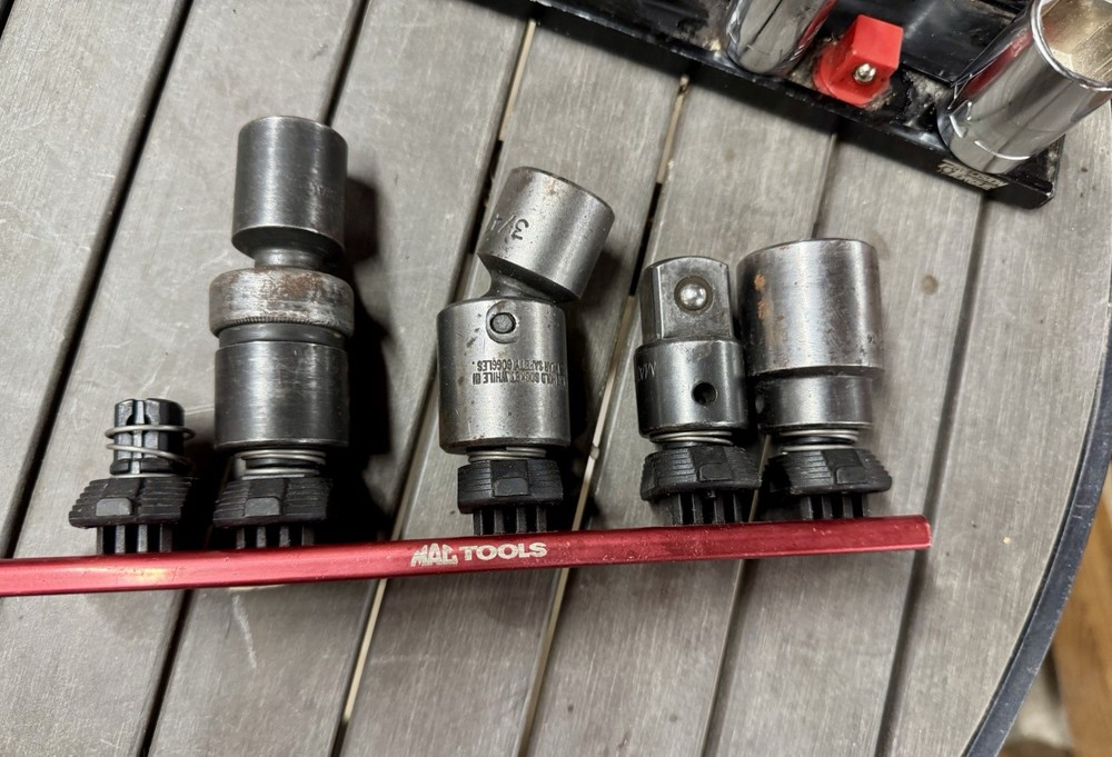 Mac Tools 3pc Brass Punch Set Brass Hammer proto snap on socket set Random