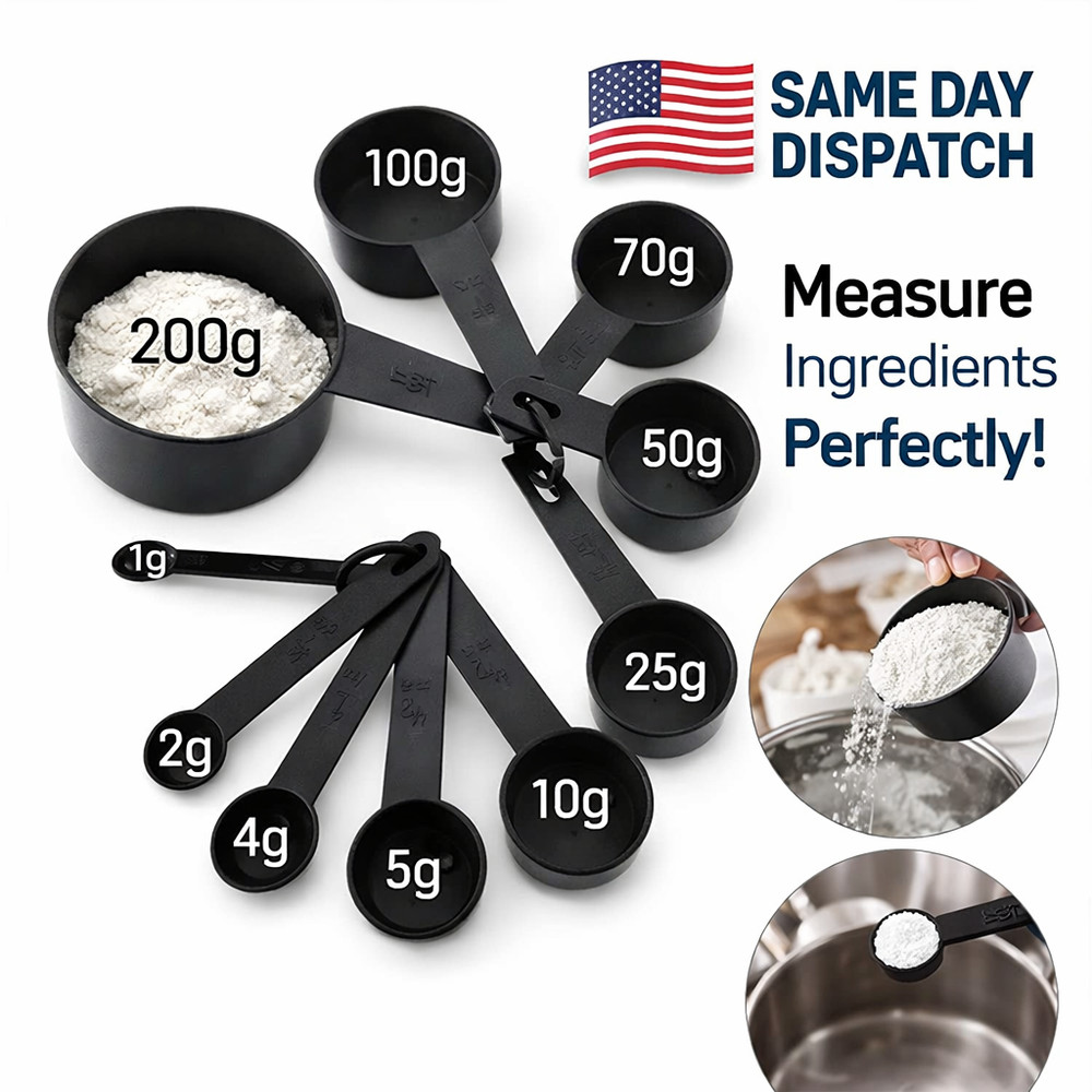 Measuring Cups and Spoons Set 5/10PCS Kitchen Baking Cooking Tools Set