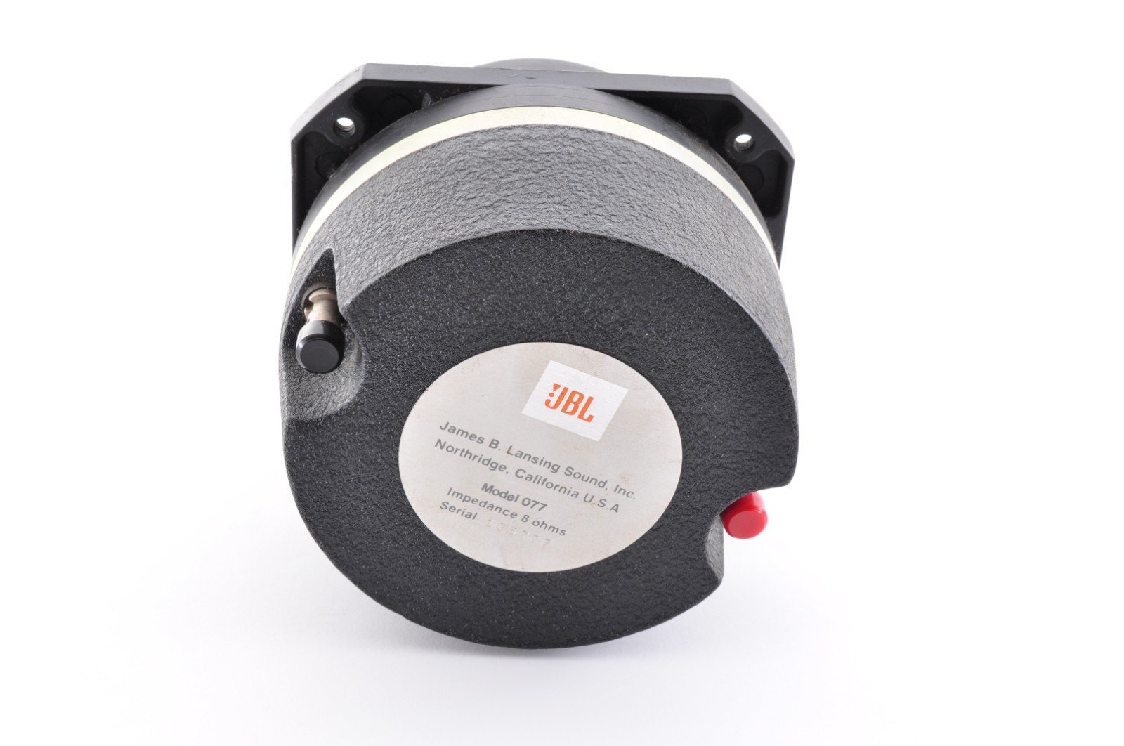 JBL 077 Tweeter Pair 8-Ohm Vintage Tested Working 105777 105092 In Stock