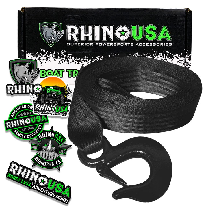 Rhino USA RNO-WNCH-STRP Tow Strap