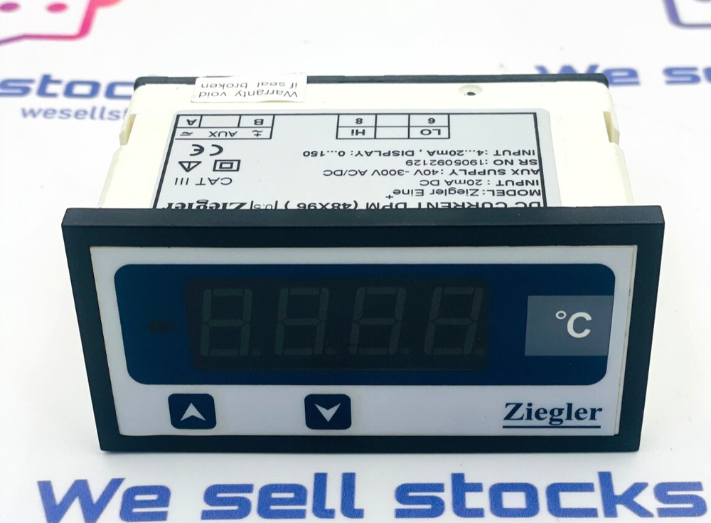 ZIEGLER EI99EINEDPM Digital Panel Meter Ziegler Eine