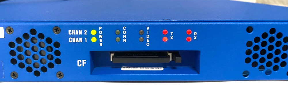 IP VIDEO SYSTEMS V2 D XP 200-D DUAL CHANNEL VIDEO TO DATA ENCODER/DECODER