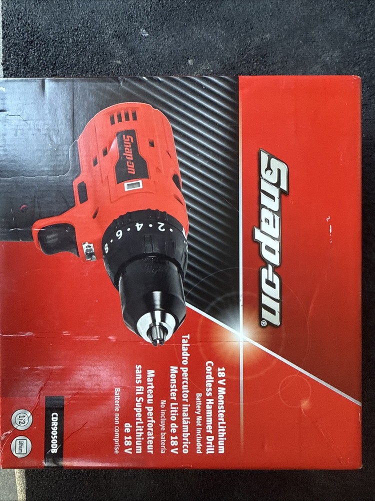 Snap-On 18V Brushless Hammer Drill Tool Only CDR9050