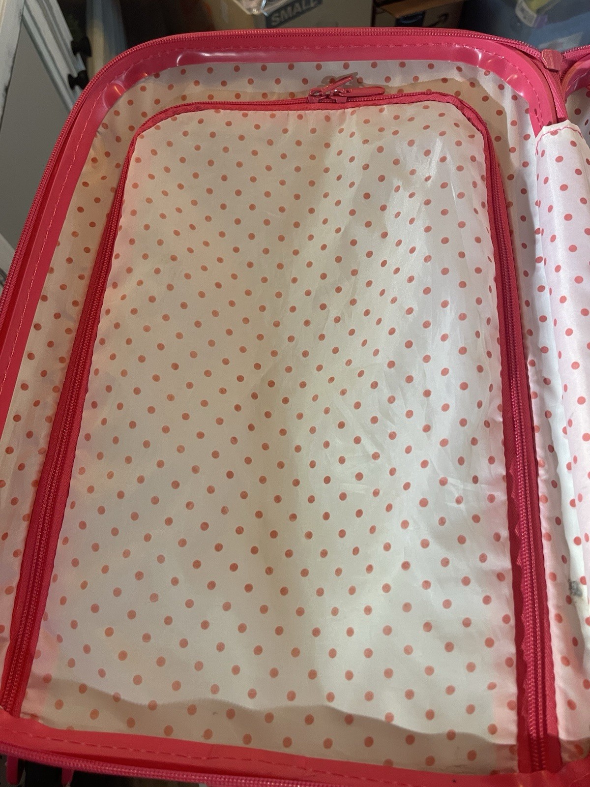 Disney Store Princess Animator Collection Hard-Side Carryon Rolling Luggage Pink