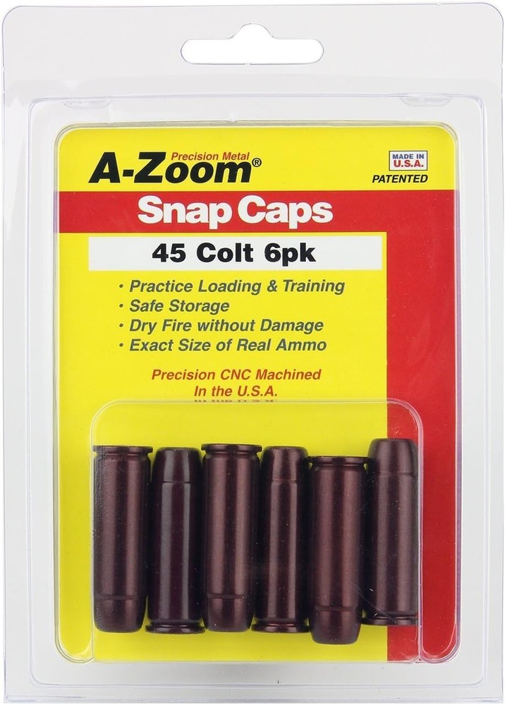 45 Colt Precision Snap Caps 6 Pack