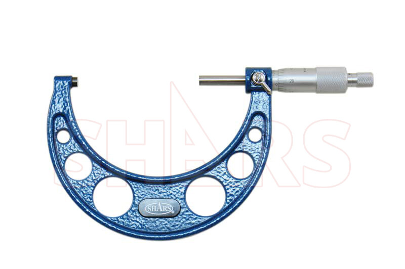 SHARS 0-6" SOLID METAL FRAME MICROMETER SET NEW R}