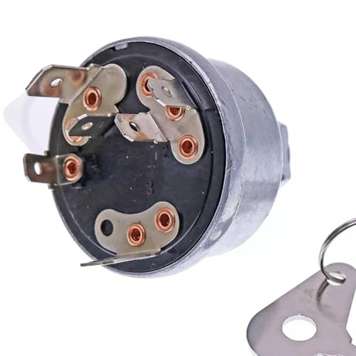 Ignition Switch with Keys Compatible with Case David Brown Tractor - Fits 770