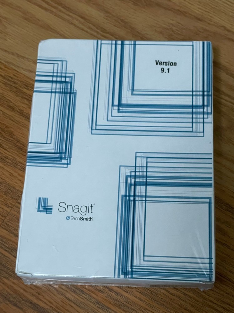 Sealed Camtasia Studio 6 + Snagit 9.1 Bundle – Vintage TechSmith Software PC/Mac