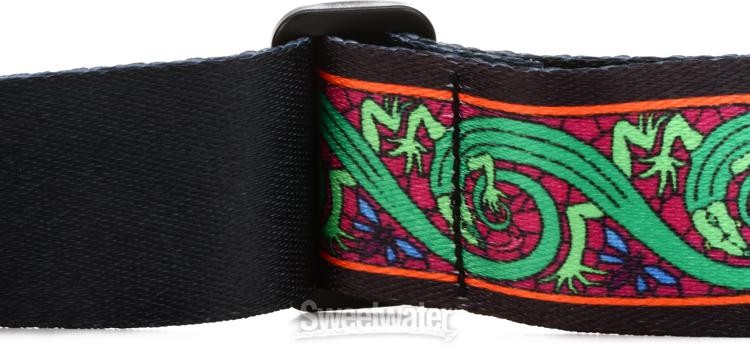 Lock-It Straps Bob Masse Series Plush Poly Strap with Locking Ends - Green