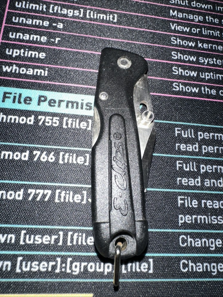 Sog Eclips Micro Pocket Knife Lock Back