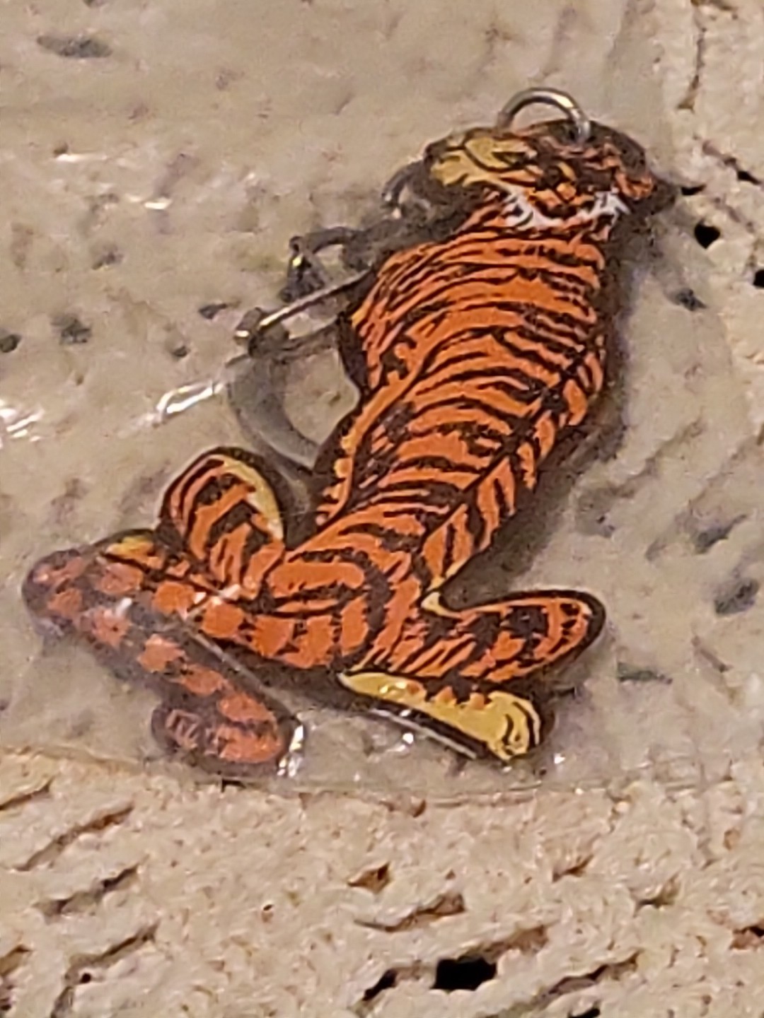 Vtg Esso Exxon Tiger in your Tank Keychains Advertising Sealed New Old Stock